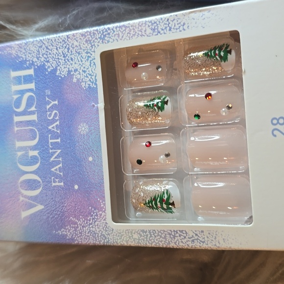 Kiss Vougish Fantasy Glamermaid Holiday short press on nail sets bundle 6 new - Picture 8 of 13